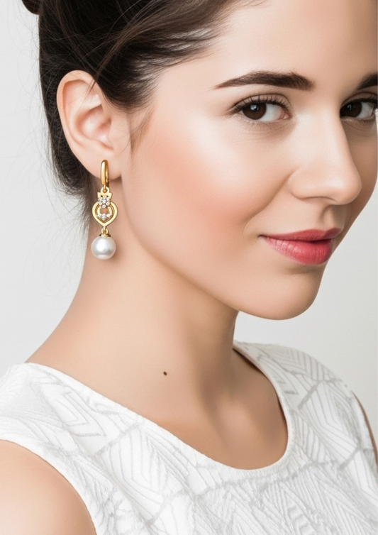 Rose Gold Lightweight Earrings for Women