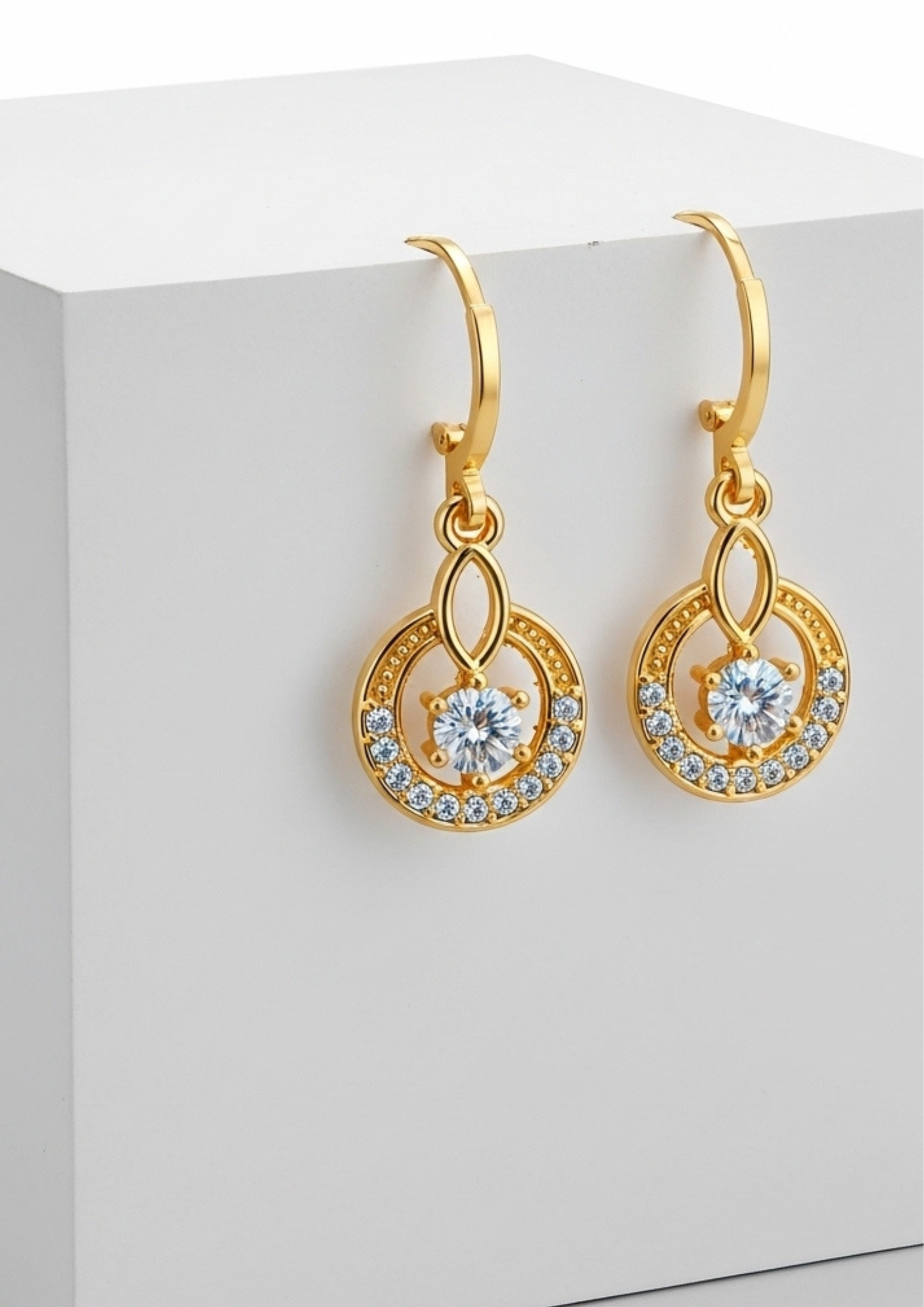Rose Gold Lightweight Earrings for Women
