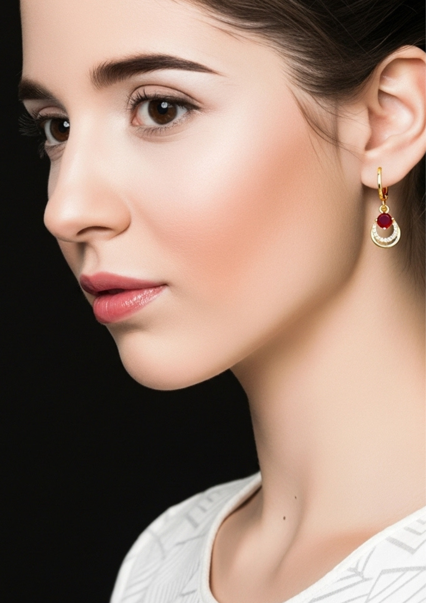 Rose Gold Lightweight Earrings for Women