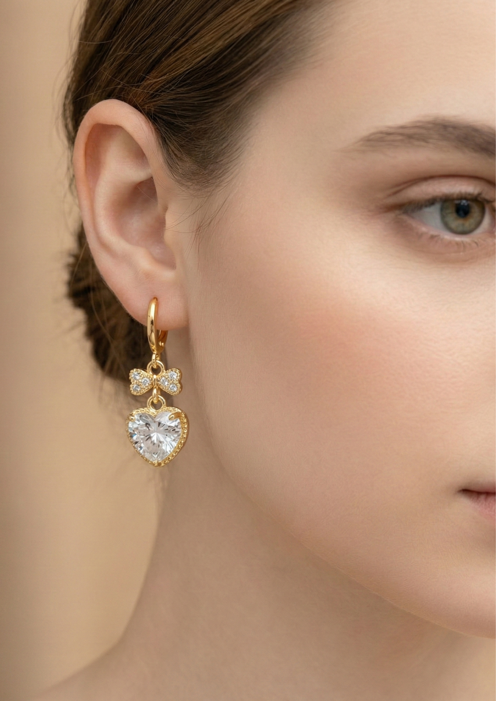 Rose Gold Lightweight Earrings