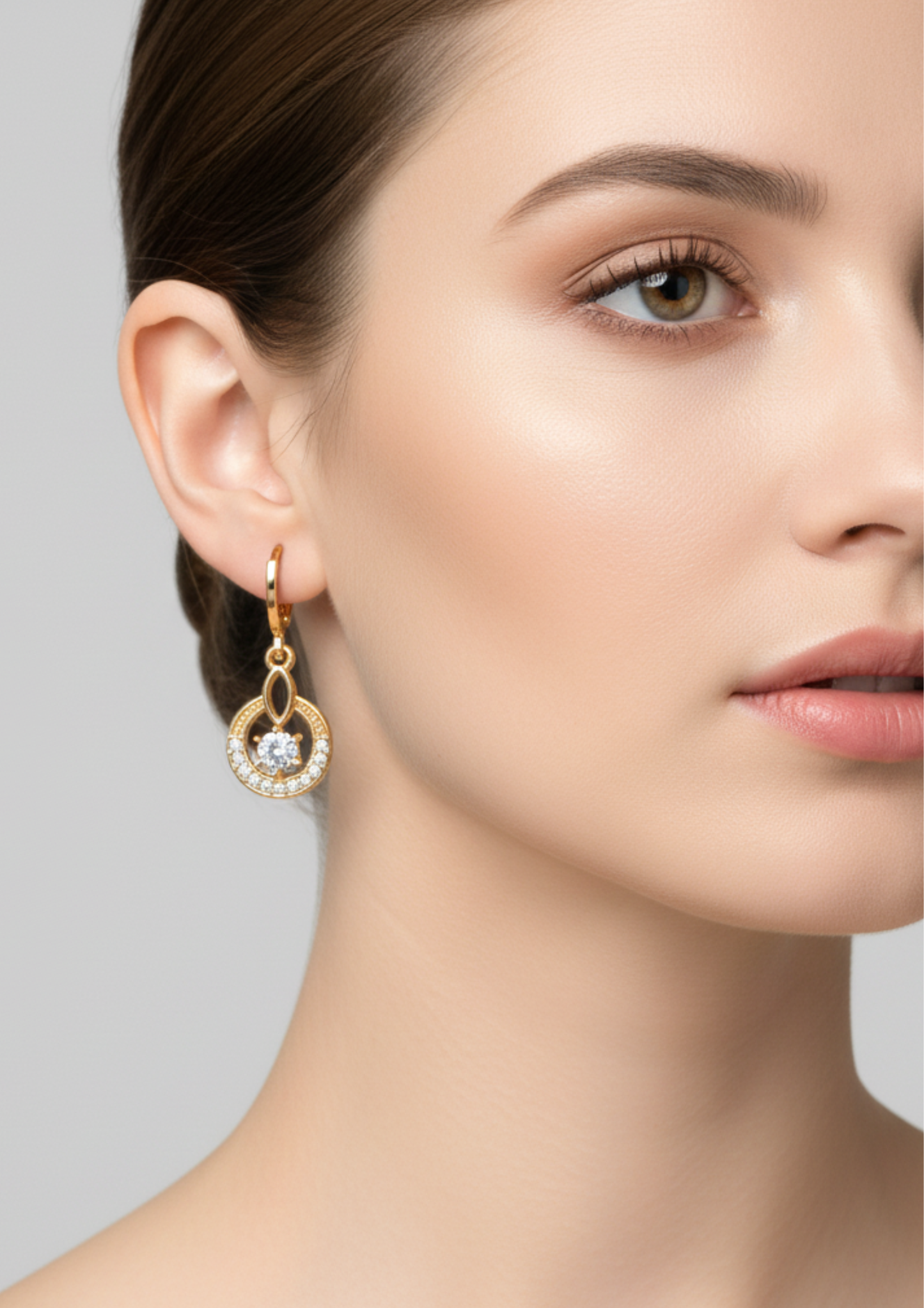 Rose Gold Lightweight Earrings for Women