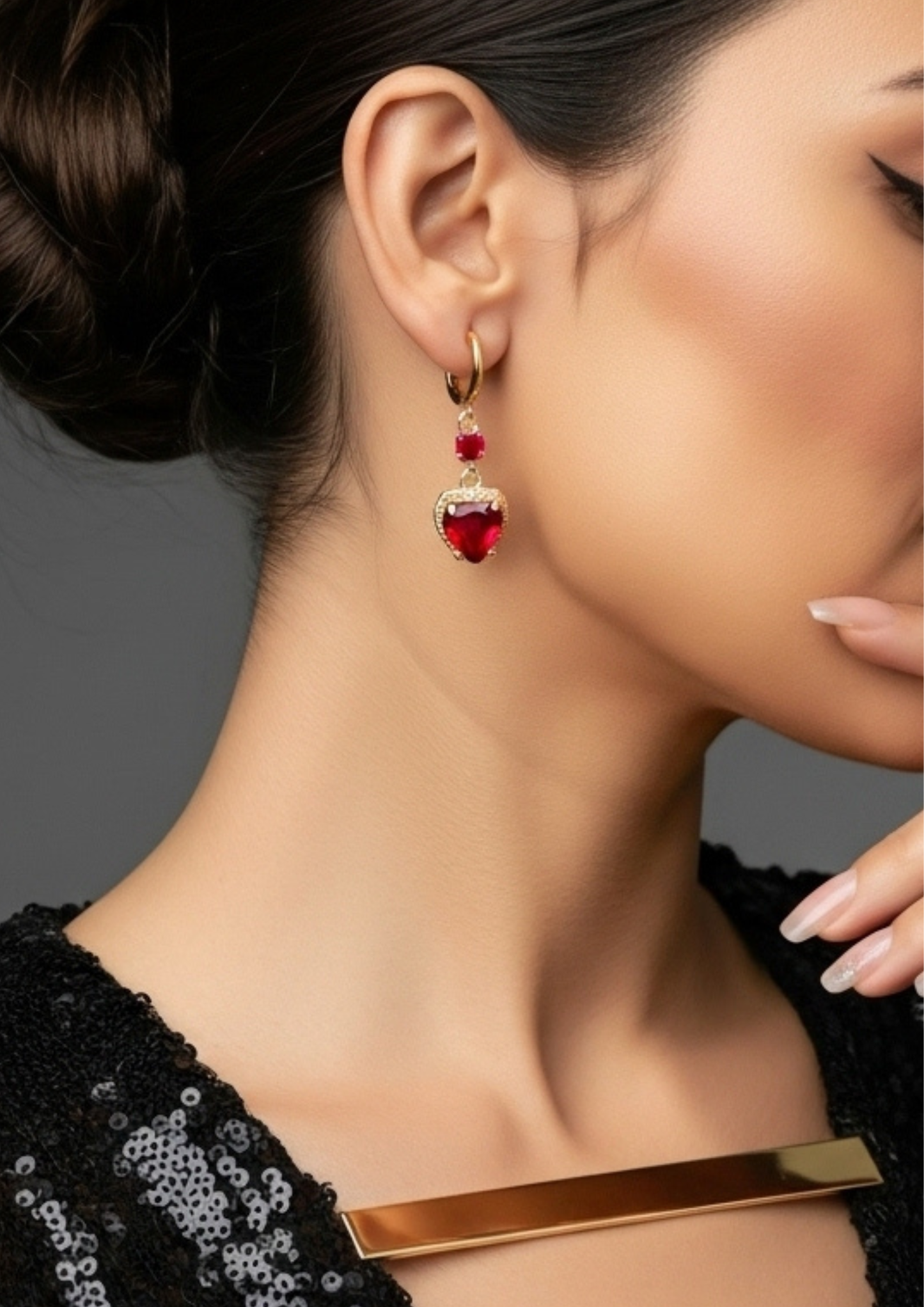 Rose Gold Lightweight Earrings for Women