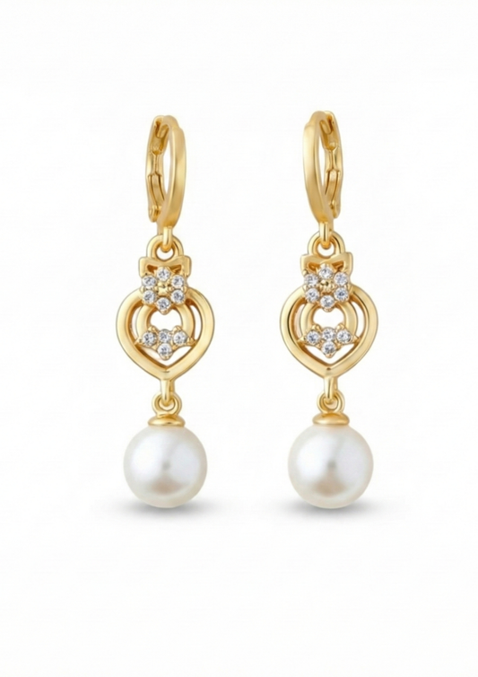 Rose Gold Lightweight Earrings for Women