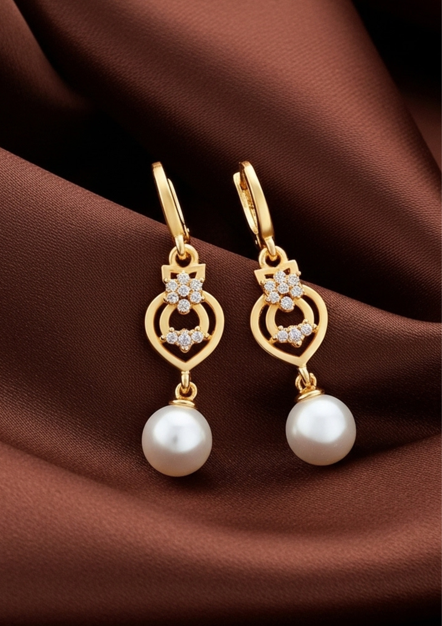 Rose Gold Lightweight Earrings for Women