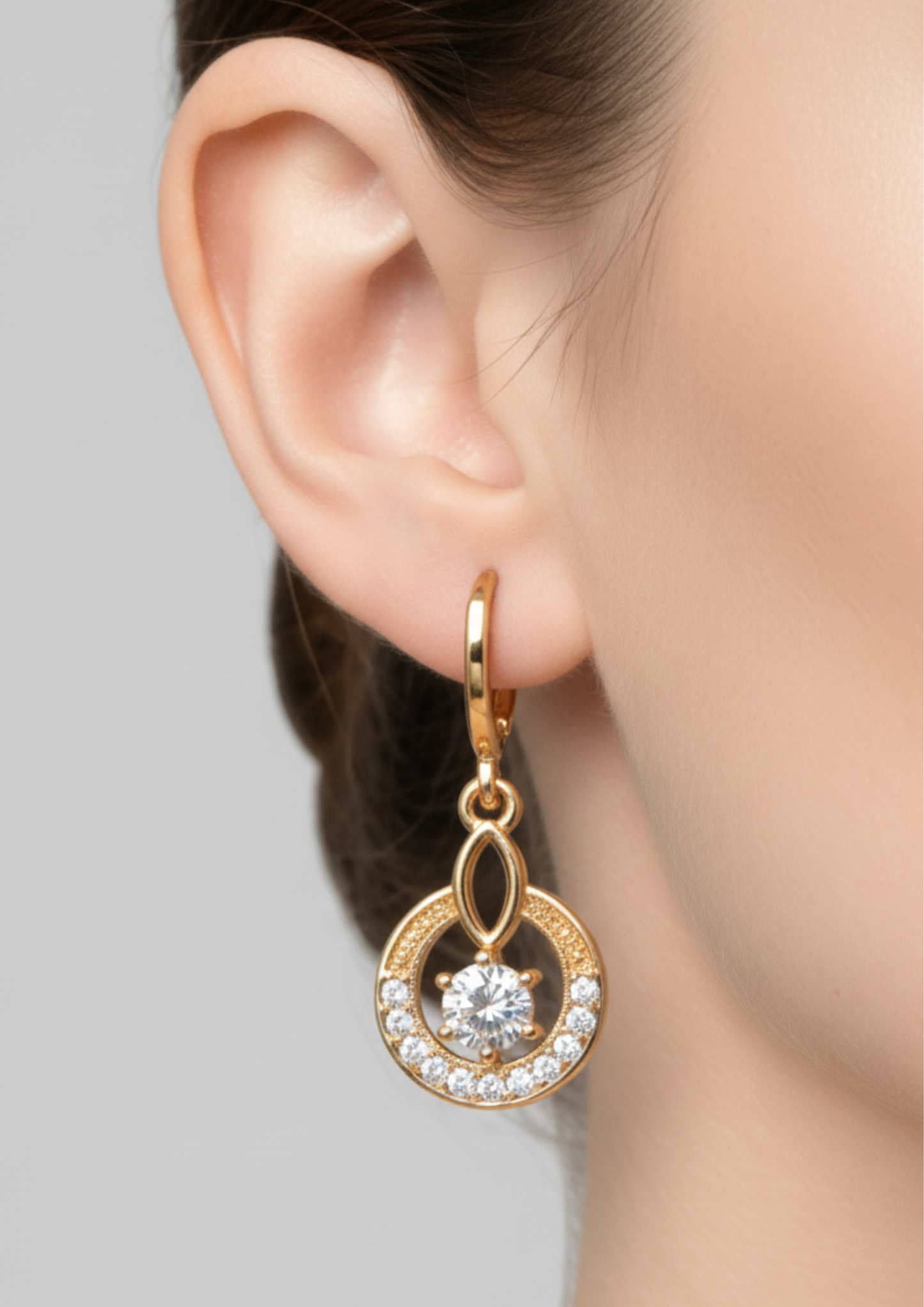 Rose Gold Lightweight Earrings for Women