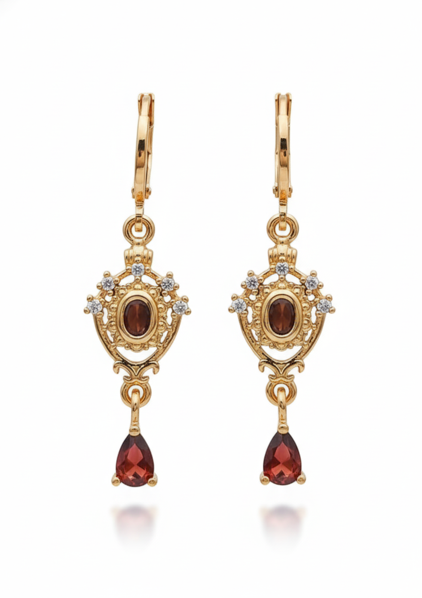 Rose Gold Lightweight Earrings for Women