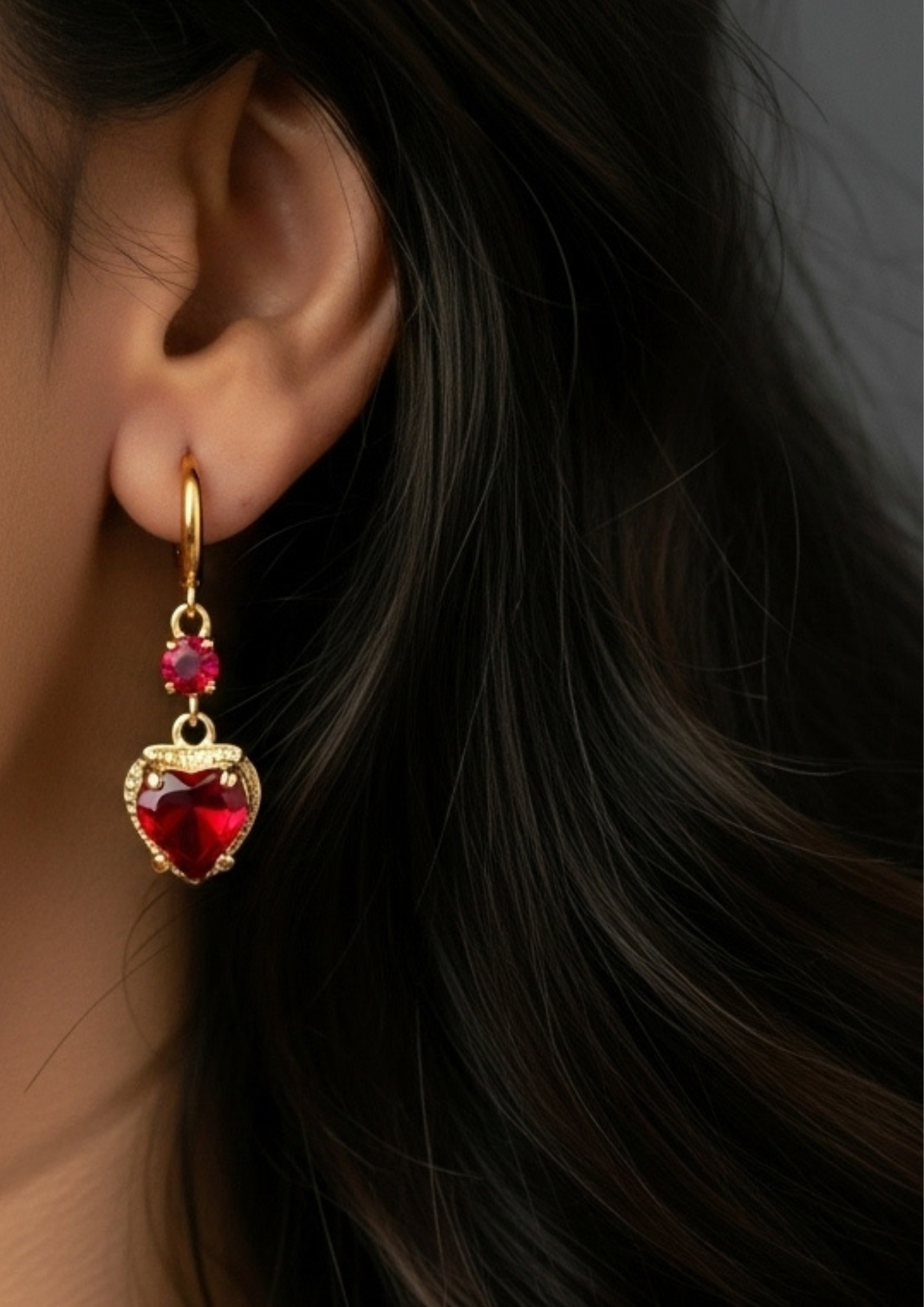 Rose Gold Lightweight Earrings for Women