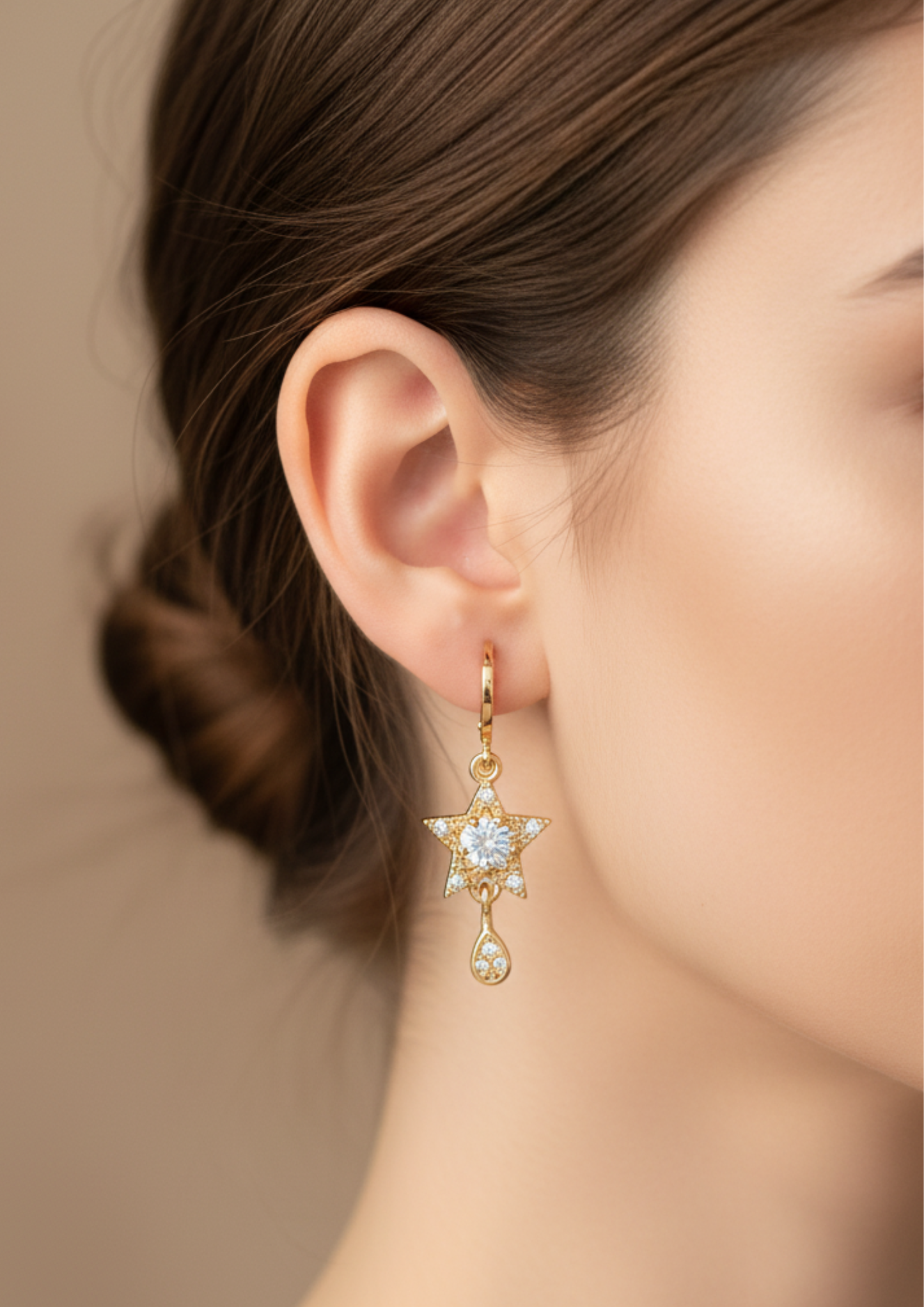 Rose Gold Lightweight Earrings for Women