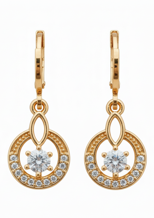 Rose Gold Lightweight Earrings for Women