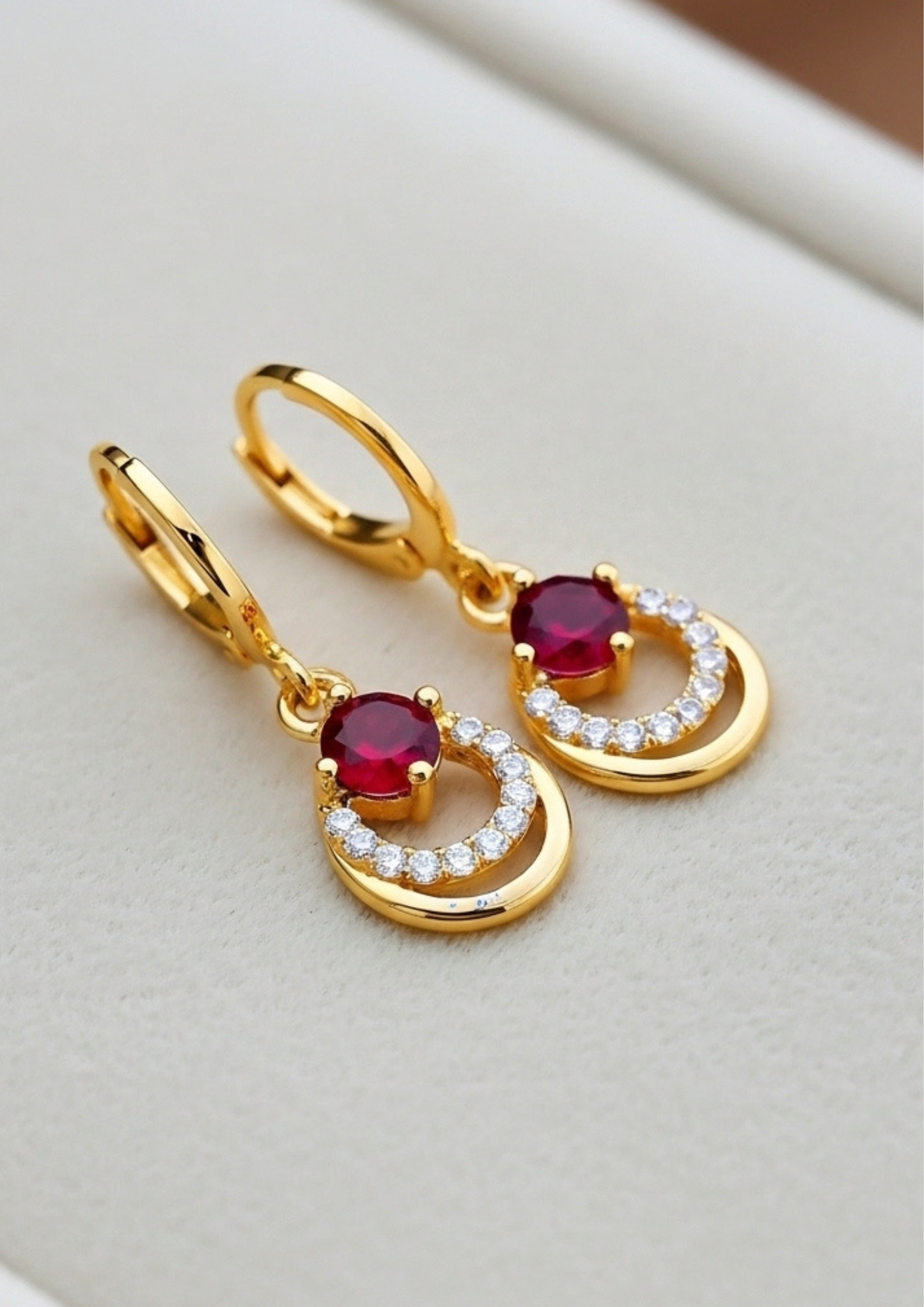 Rose Gold Lightweight Earrings for Women